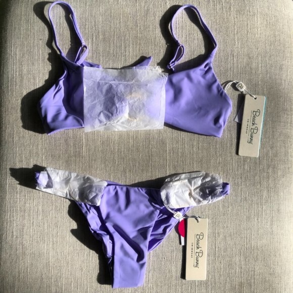 Beach Bunny Lexi Bralette + Nadia Bottom (size L) NWT - Picture 6 of 12